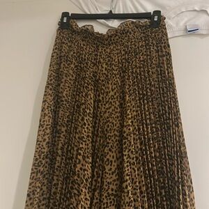 culotte pants animal print